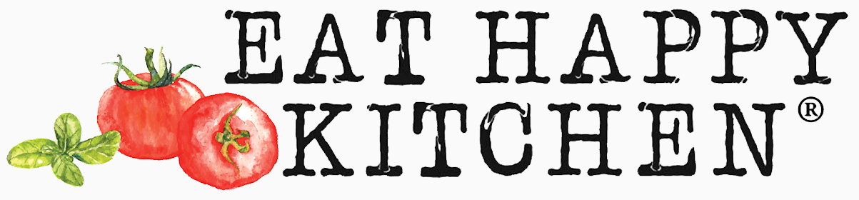 EAT HAPPY KITCHEN logo