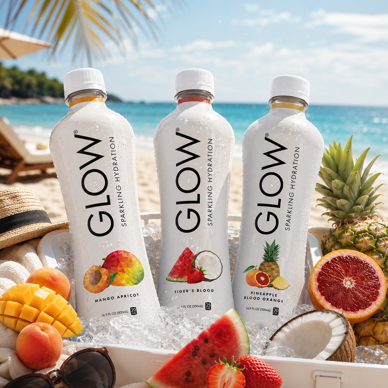 GLOW Beverages logo