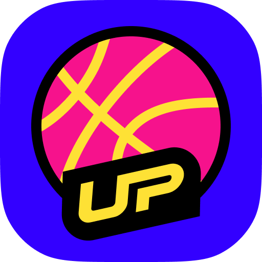Level Up 🏀 Basketball logo