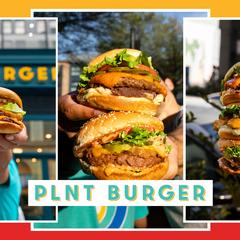 PLNT BURGER BY PLNT MANAGEMENT INC. logo