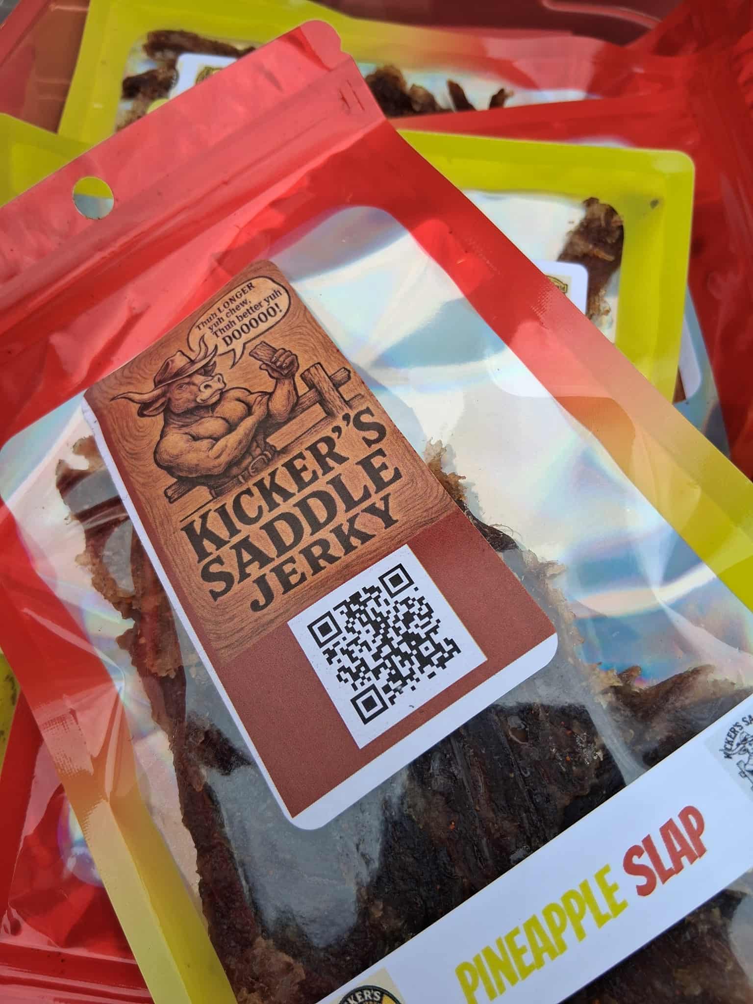 Kicker's Saddle Jerky logo