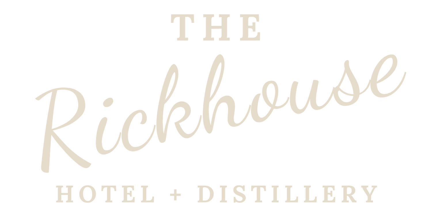 The Rickhouse Hotel + Distillery logo