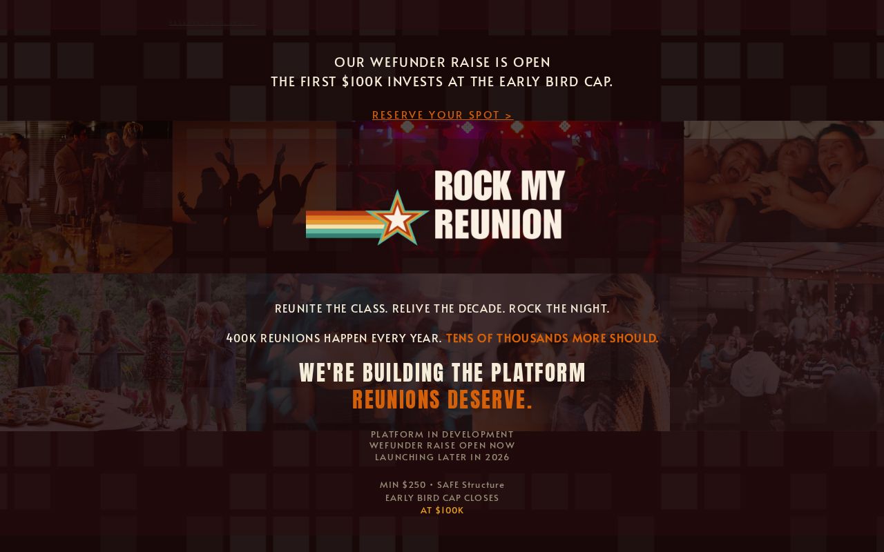 Rock My Reunion, Inc. logo