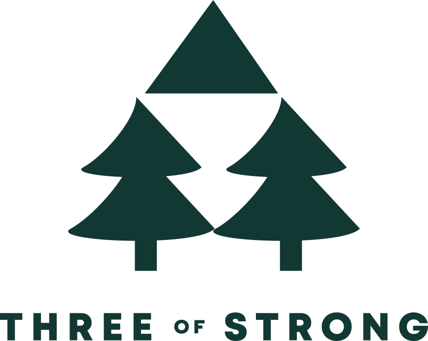 THREE OF STRONG SPIRITS logo