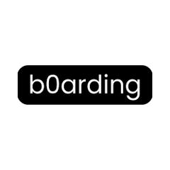 B0ARDING logo