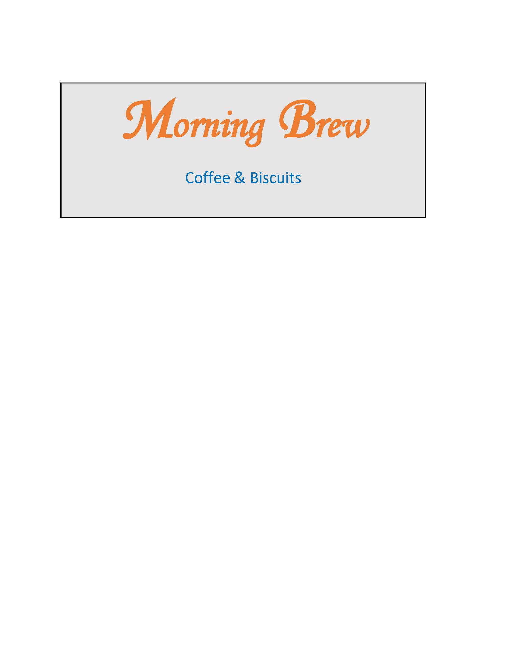 Morning Brew logo