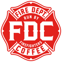 FIRE DEPARTMENT COFFEE logo