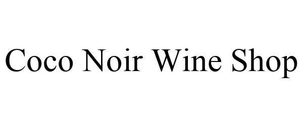 CoCo Noir Wine Shop & Bar logo