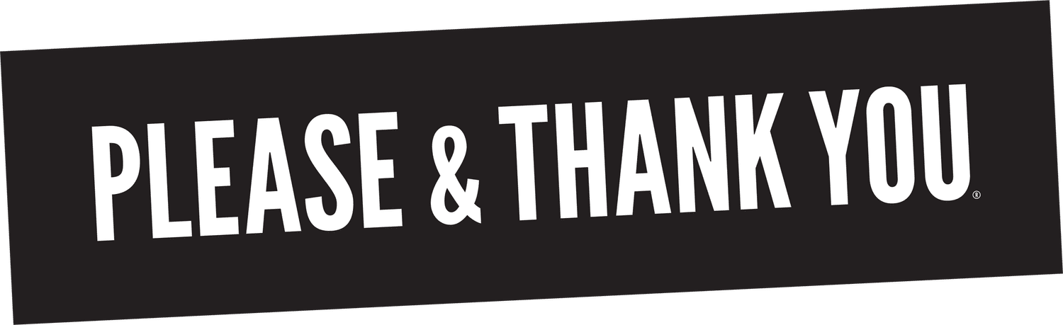 PLEASE & THANK YOU logo
